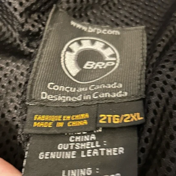 New Can-am performance Black Leather Motorcycle Pants - Picture 8 of 10